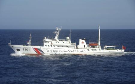 中國無視日本增兵 3艘海警船繼續巡航釣魚島