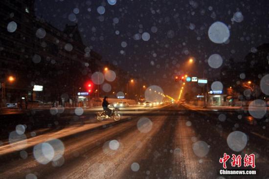 資料圖：北京雪景。<a target='_blank' href='http://www.chinanews.com/' >中新網(wǎng)</a>記者 金碩 攝