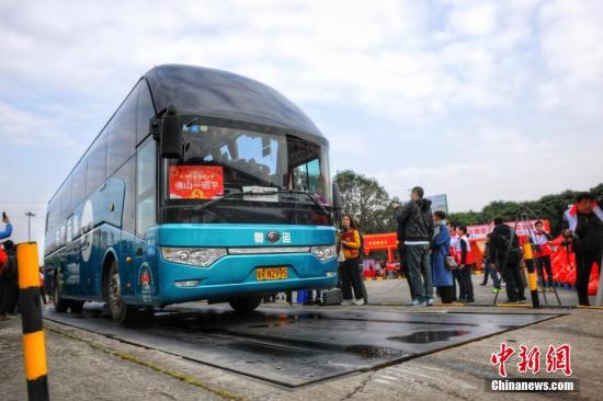 客車(chē)資料圖。<a target='_blank' href='http://www.chinanews.com/' >中新網(wǎng)</a>記者 李霈韻 攝