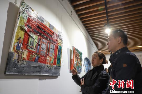 圖為展覽活動現場。　瞿宏倫 攝